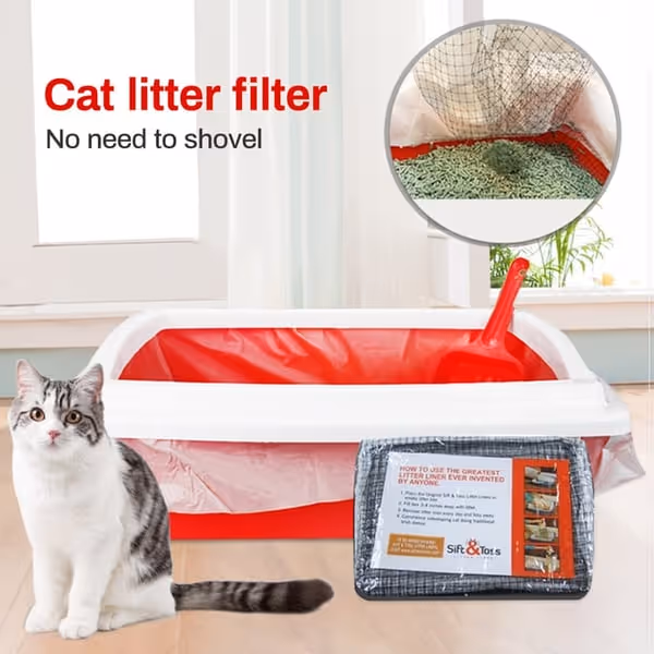 Reusable Cat Litter Liners Bag representing Daily Life collection